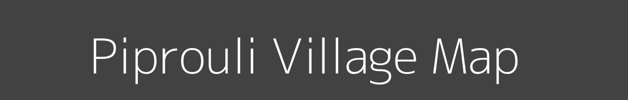 Map of Piprouli Village in Uttar Pradesh Image