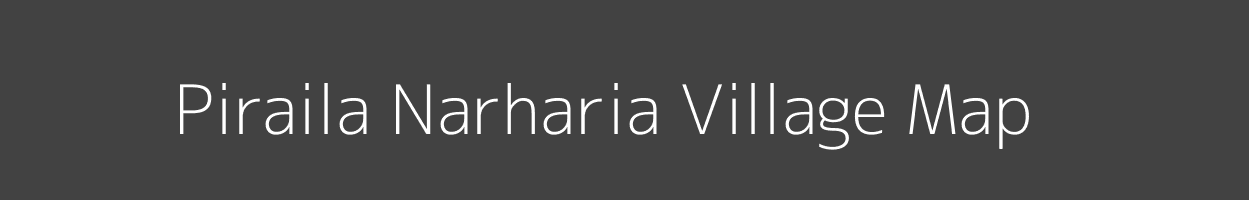 Map of Piraila Narharia Village in Uttar Pradesh Image