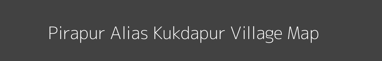 Map of Pirapur Alias Kukdapur Village in Maharashtra Image