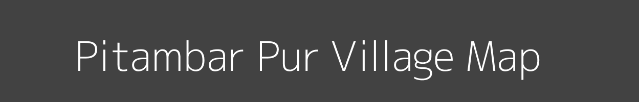 Map of Pitambar Pur Village in Uttar Pradesh Image