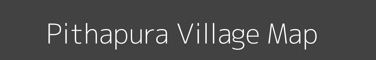 Map of Pithapura Village in Madhya Pradesh Image