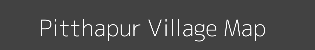 Map of Pitthapur Village in Uttar Pradesh Image