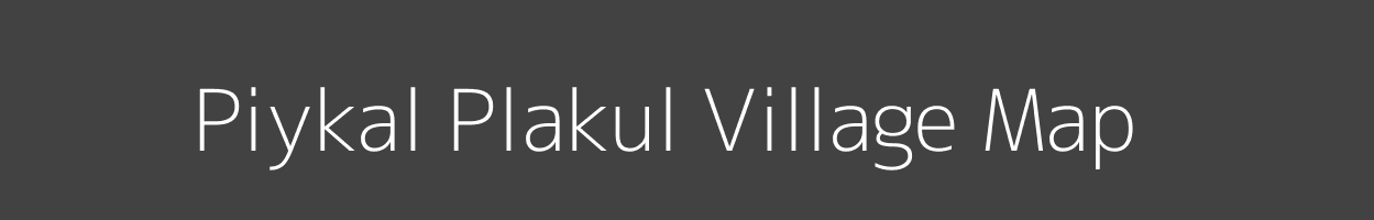 Map of Piykal Plakul Village in Jammu and Kashmir Image