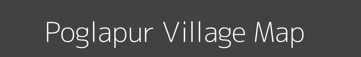 Map of Poglapur Village in Karnataka Image