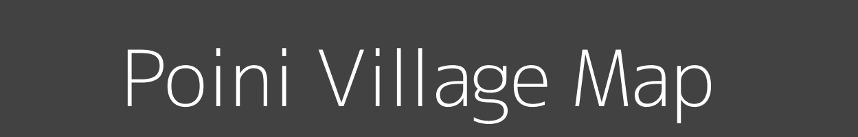 Map of Poini Village in Uttar Pradesh Image