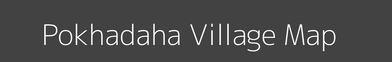 Map of Pokhadaha Village in Uttar Pradesh Image