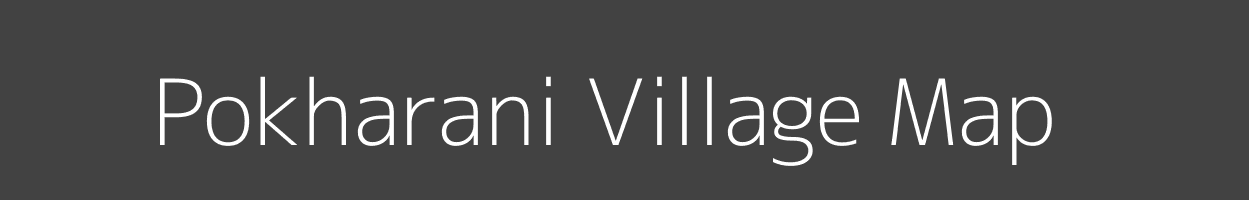 Map of Pokharani Village in Uttar Pradesh Image