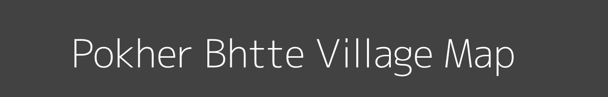 Map of Pokher Bhtte Village in Uttar Pradesh Image