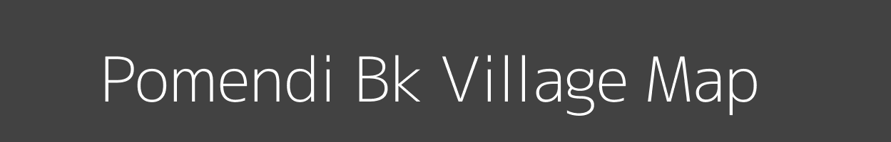 Map of Pomendi Bk Village in Maharashtra Image