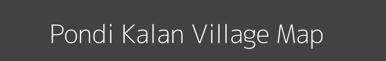 Map of Pondi Kalan Village in Madhya Pradesh Image