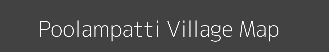 Map of Poolampatti Village in Tamil Nadu Image