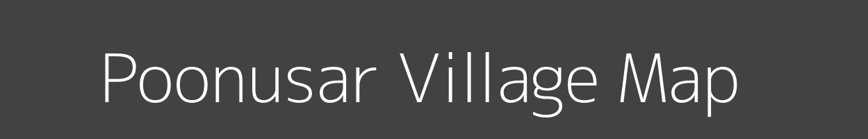 Map of Poonusar Village in Rajasthan Image