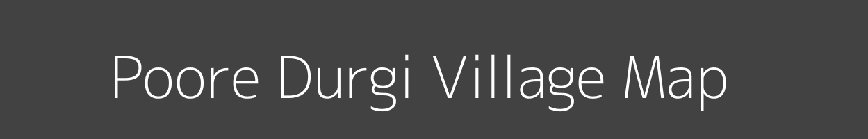 Map of Poore Durgi Village in Uttar Pradesh Image