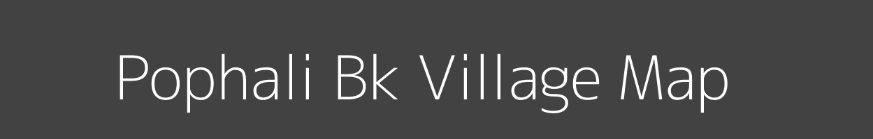 Map of Pophali Bk Village in Maharashtra Image