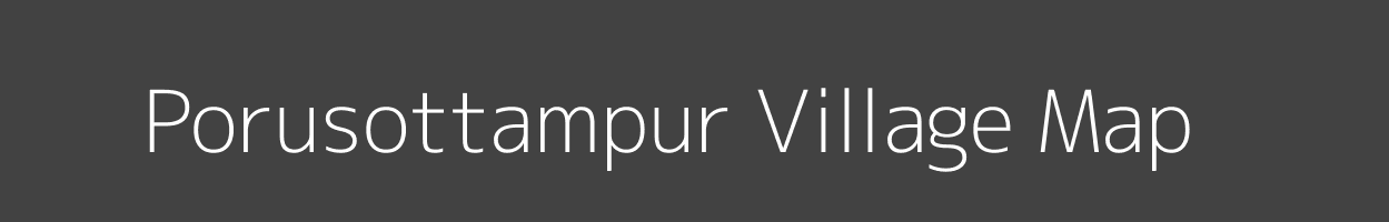 Map of Porusottampur Village in Odisha Image