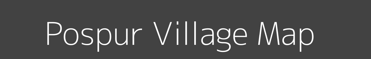 Map of Pospur Village in Madhya Pradesh Image