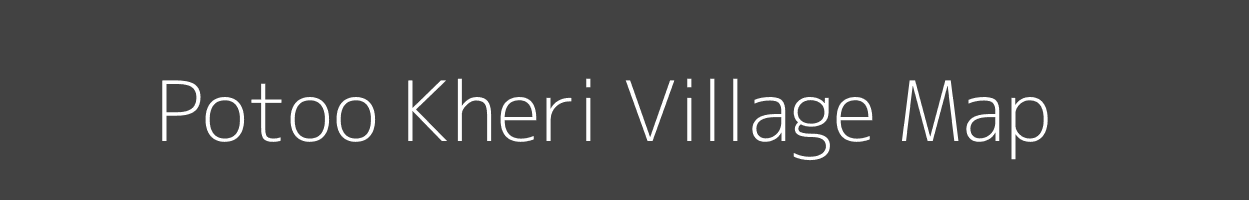 Map of Potoo Kheri Village in Rajasthan Image