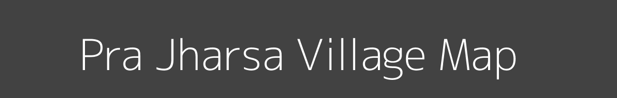 Map of Pra Jharsa Village in Uttar Pradesh Image