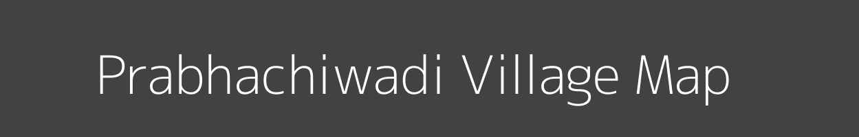 Map of Prabhachiwadi Village in Maharashtra Image
