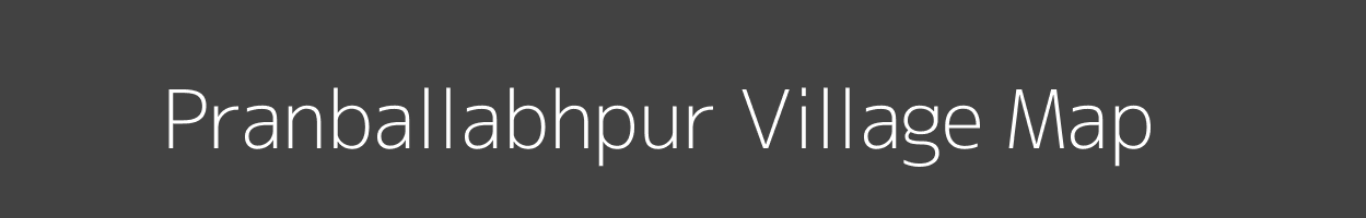 Map of Pranballabhpur Village in West Bengal Image