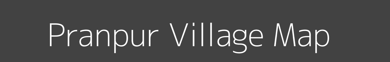 Map of Pranpur Village in Uttar Pradesh Image