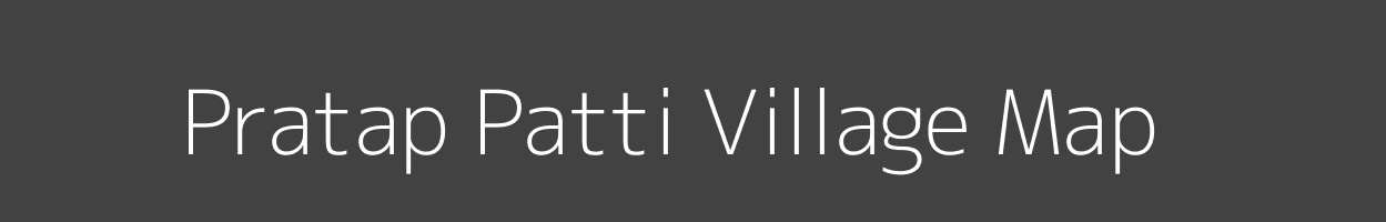 Map of Pratap Patti Village in Uttar Pradesh Image