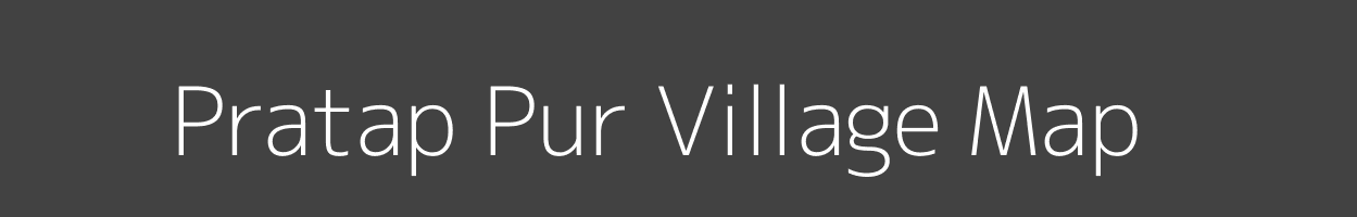 Map of Pratap Pur Village in Uttar Pradesh Image