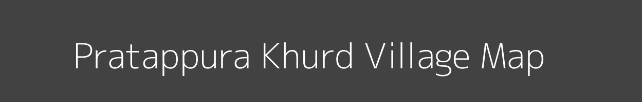 Map of Pratappura Khurd Village in Rajasthan Image