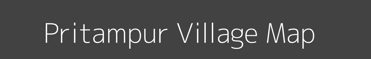 Map of Pritampur Village in Uttar Pradesh Image