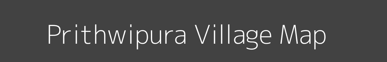 Map of Prithwipura Village in Madhya Pradesh Image