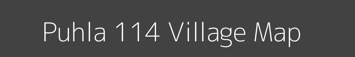 Map of Puhla 114 Village in Punjab Image