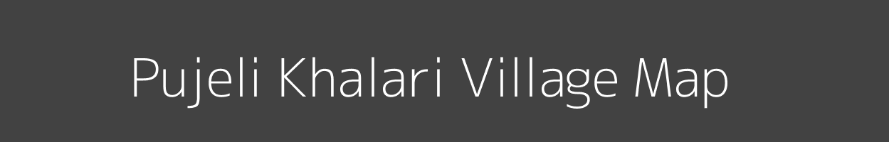 Map of Pujeli Khalari Village in Uttarakhand Image