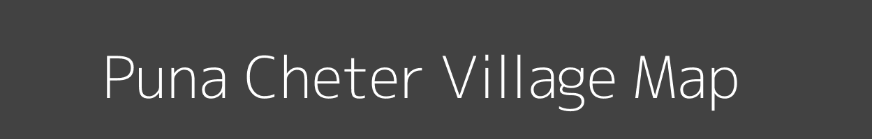 Map of Puna Cheter Village in Jammu and Kashmir Image