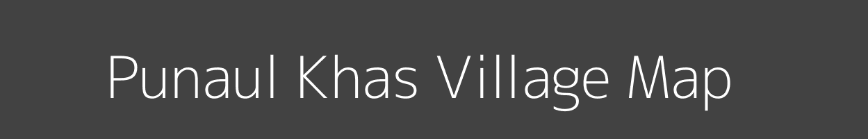 Map of Punaul Khas Village in Madhya Pradesh Image