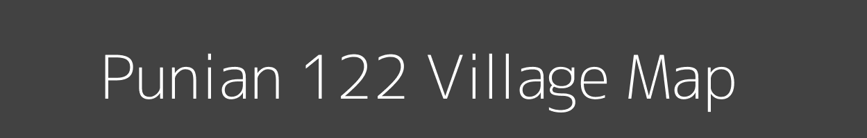 Map of Punian 122 Village in Punjab Image