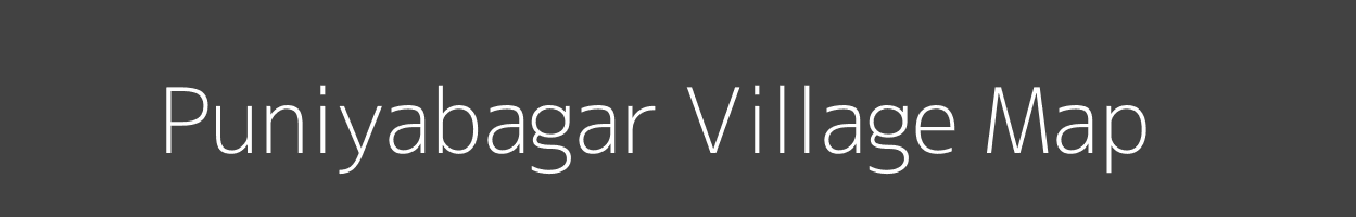 Map of Puniyabagar Village in Uttarakhand Image