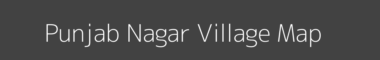 Map of Punjab Nagar Village in Uttar Pradesh Image