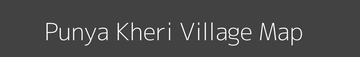 Map of Punya Kheri Village in Rajasthan Image