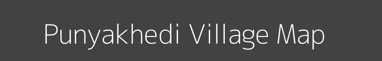 Map of Punyakhedi Village in Madhya Pradesh Image