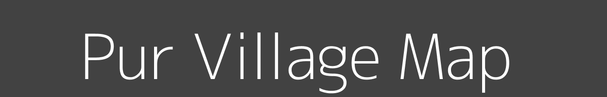 Map of Pur Village in Uttar Pradesh Image