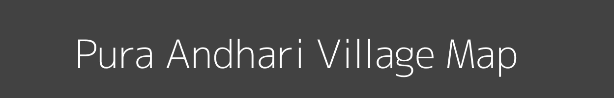 Map of Pura Andhari Village in Uttar Pradesh Image