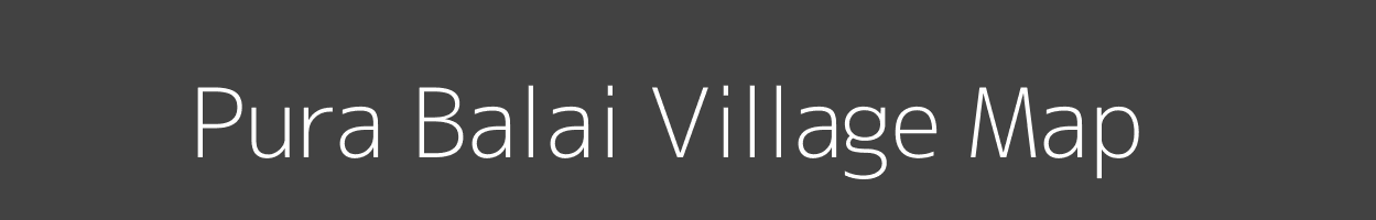 Map of Pura Balai Village in Uttar Pradesh Image