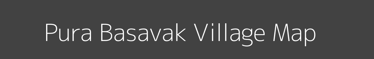 Map of Pura Basavak Village in Uttar Pradesh Image