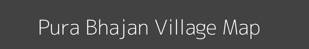 Map of Pura Bhajan Village in Uttar Pradesh Image