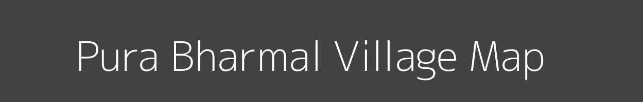 Map of Pura Bharmal Village in Madhya Pradesh Image