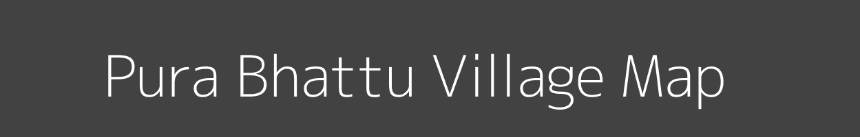 Map of Pura Bhattu Village in Uttar Pradesh Image