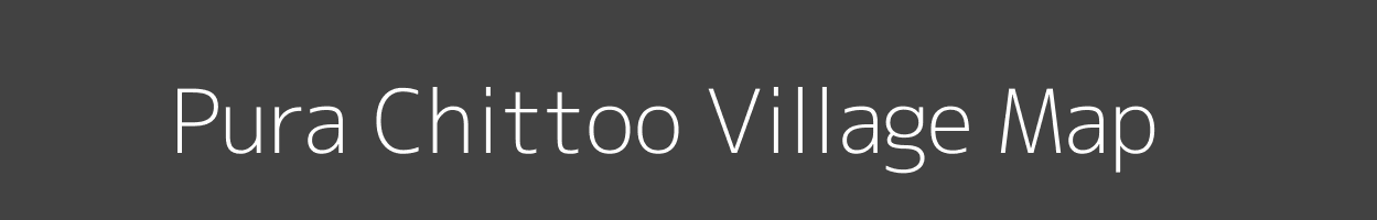 Map of Pura Chittoo Village in Uttar Pradesh Image