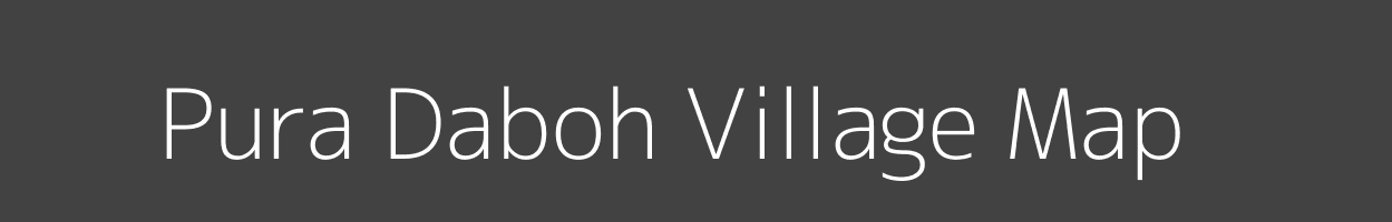 Map of Pura Daboh Village in Madhya Pradesh Image