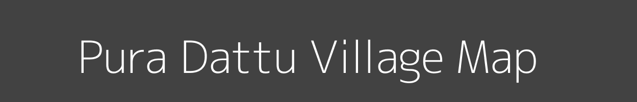 Map of Pura Dattu Village in Uttar Pradesh Image