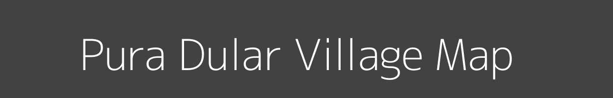 Map of Pura Dular Village in Uttar Pradesh Image